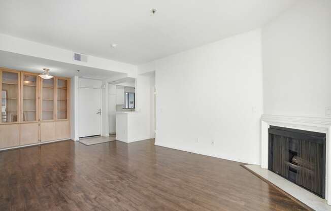 Unfurnished Living Area at Park Rochester, Los Angeles, 90024