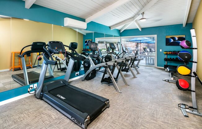 Fitness Center & Yoga Room at 1038 on Second, Lafayette, CA, 94549