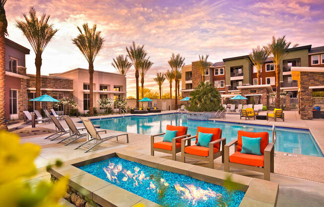 Avion on Legacy apartments for rent near Mayo Clinic Phoenix - Pool and Spa Virtual Tour