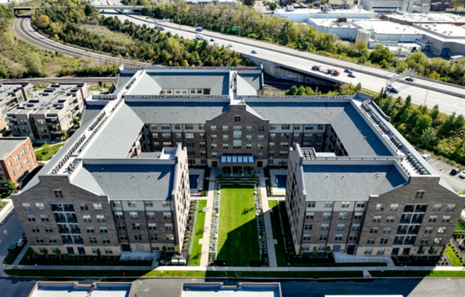 The Sage at Jeffrey Park: Full Building Drone