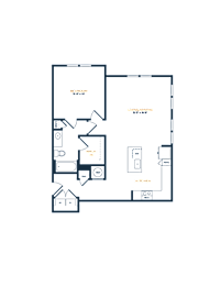 1 bed, 1 bath, 895 sqft, $1,356