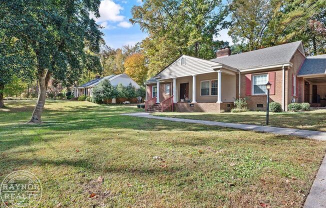 Spacious brick ranch in the heart of Louisburg!