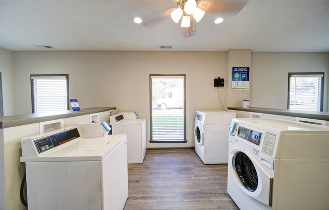 our apartments have a laundry room with washer and dryer
