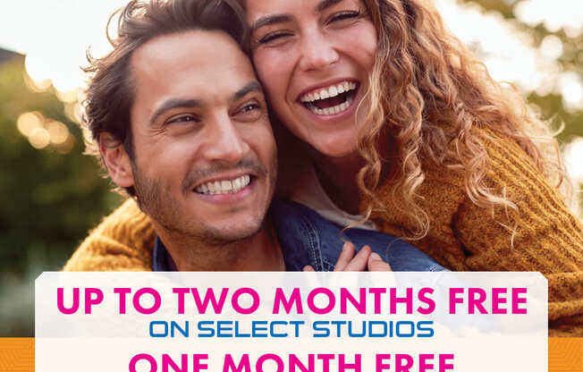 A promotional image for Douglas Enclave offering free studio rentals.