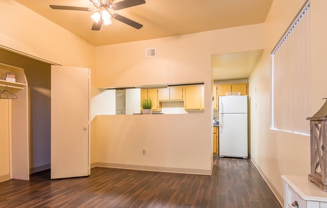 Camino Seco Village apartments with wood flooring