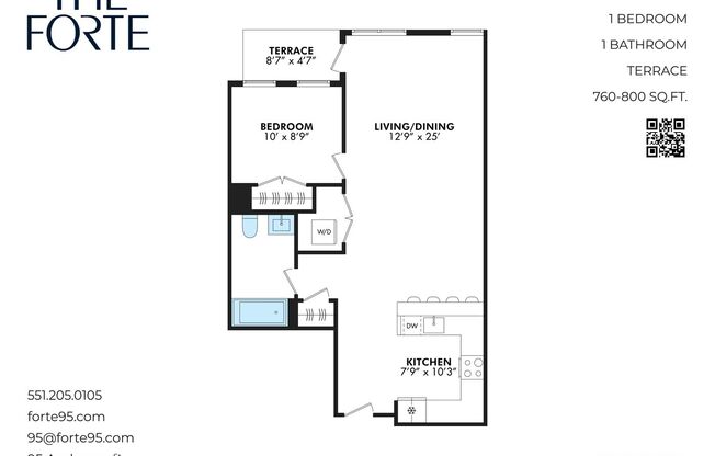 1 bed, 1 bath, 760 sqft, $3,249, Unit APT. 502