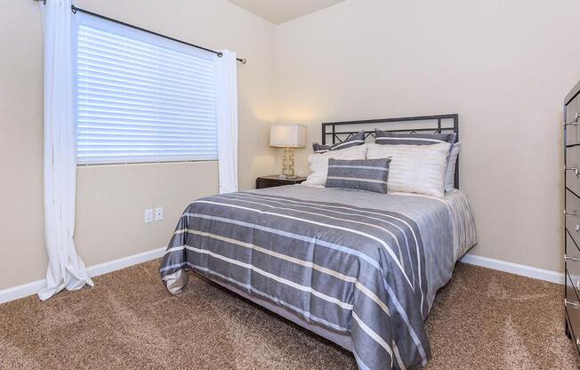 We offer two bedroom floor plans at Boulder Creek