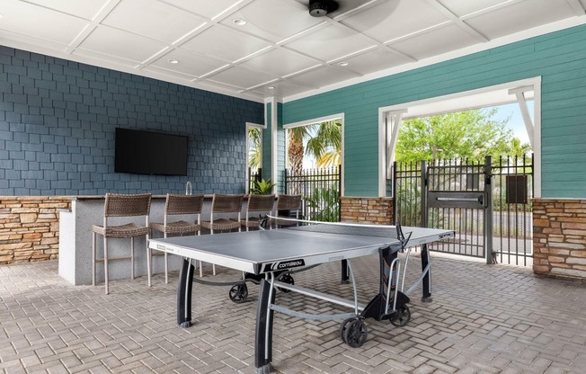 Ping Pong Table | Citi Lakes | Orlando FL Apartments