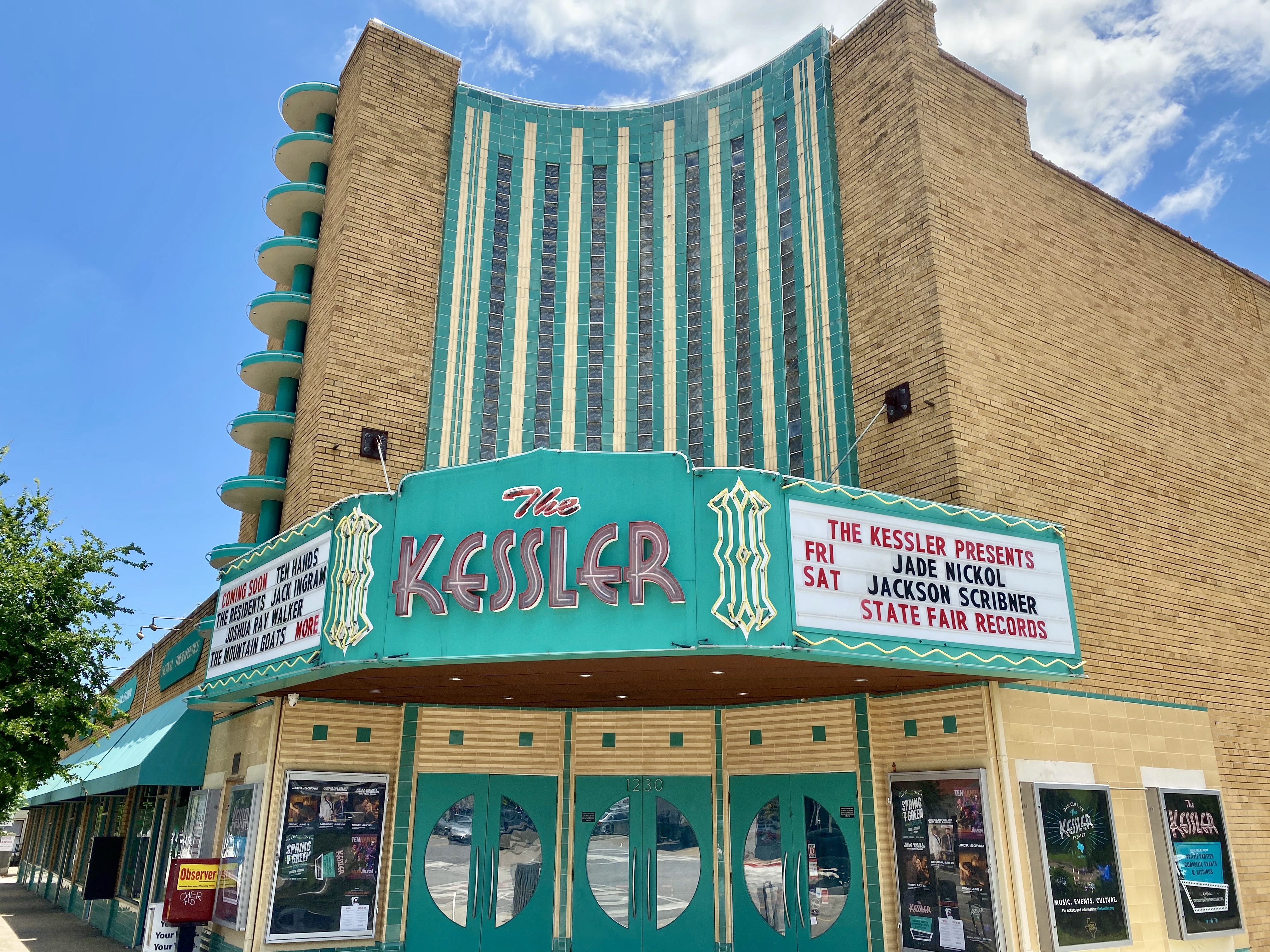 The Kessler Theater on W Davis Street