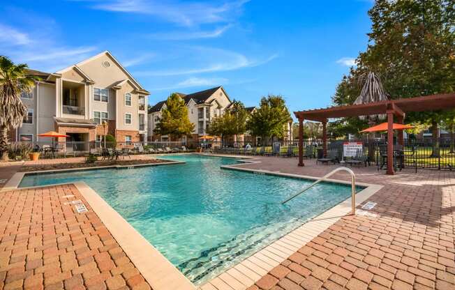 Pool With Sunning Deck at Kingwood Glen, Texas, 77339