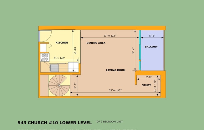 2 beds, 1 bath, 854 sqft, $2,660, Unit 10