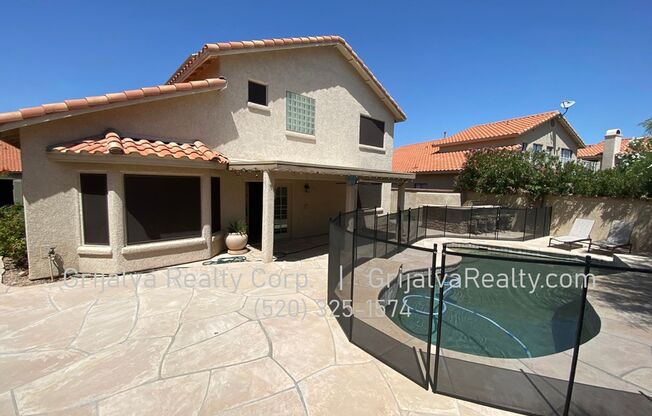 Amazing 5 BD, 3 BA House + Pool! This Oro Valley home has everything! (Lambert/La Canada)