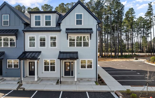 Newly Built 4BD, 3.5BA End-Unit Raleigh Townhome in a Great Location