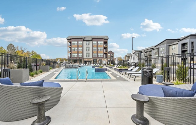the pool  at The Quarry Luxury Apartment Homes, Fort Collins, Colorado