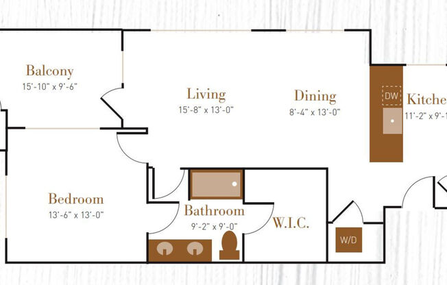 1 bed, 1 bath, 928 sqft, $1,852