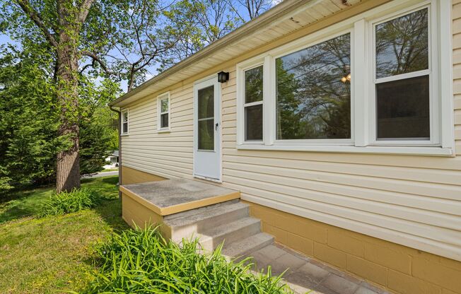 Sunny 2-Bedroom Home with Fenced-In Yard and Basement