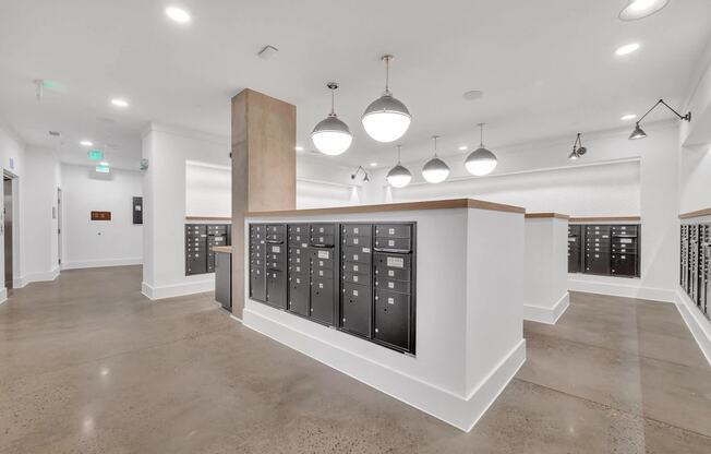 the renovated tasting room has a wall of wine racks and a large display of wines