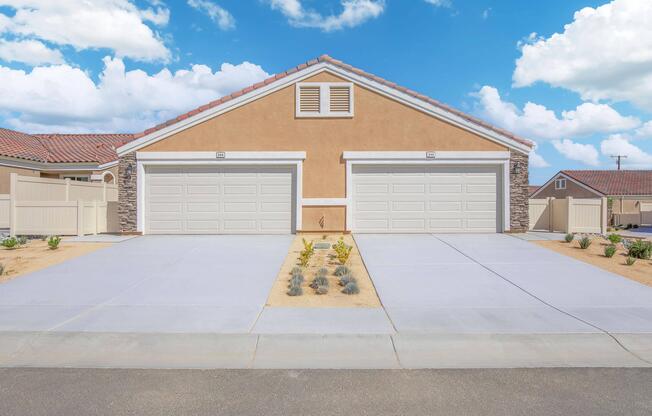 a building with a parking lot
