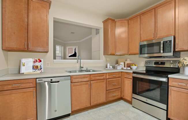 Modern Kitchen at The Marque Apartments, 20155