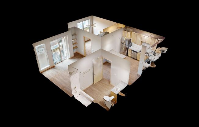 1 bed, 1 bath, 677 sqft, $1,500, Unit #203