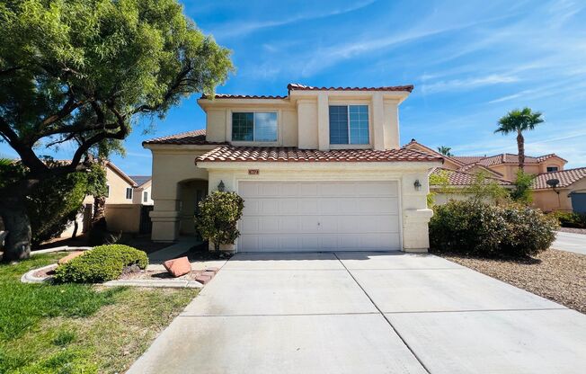 NEW MOVE IN SPECIAL ** 1/2 OFF 1ST MONTHS RENT!!**  Upgraded 4 bedroom home in Summerlin ready for immediate move in!