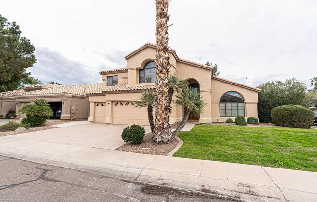 Sprawling  Val Vista Lakes 4 Bed, 3 Bath Home with Resort-Style Backyard!
