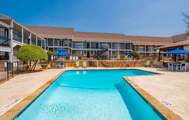 the swimming pool at the resort on the convention center