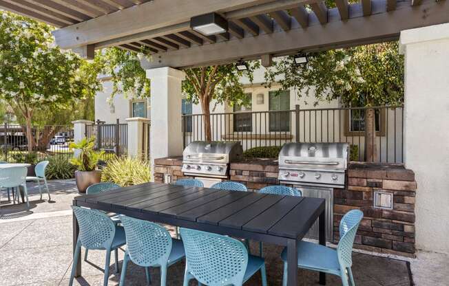 Grill Area at Lasselle Place, Moreno Valley, CA, 92551