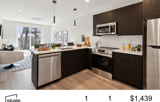 1 bed, 1 bath, 495 sqft, $1,410, Unit A310