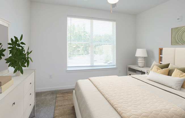 Carpeted Bedroom