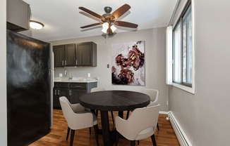 St Louis Park, MN Edge of Uptown Apartments|  Furnished Dining Room