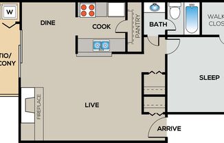 Partner-provided photo for $835 unit