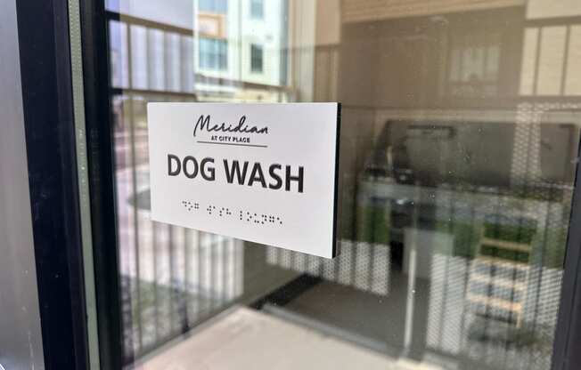 Dog wash at Meridian at CityPlace in Woodbury, MN 55125