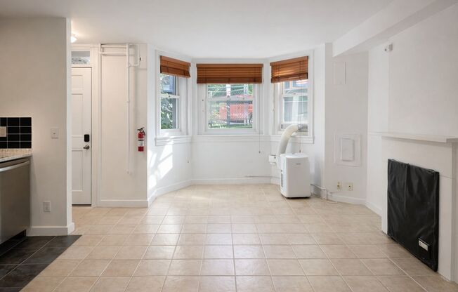 Modern Basement Unti 1 Bedroom/1 Bath, Recently renovated, new stainless steel appliances, flooring, bathroom, and lighting. Shaw Neighborhood.
