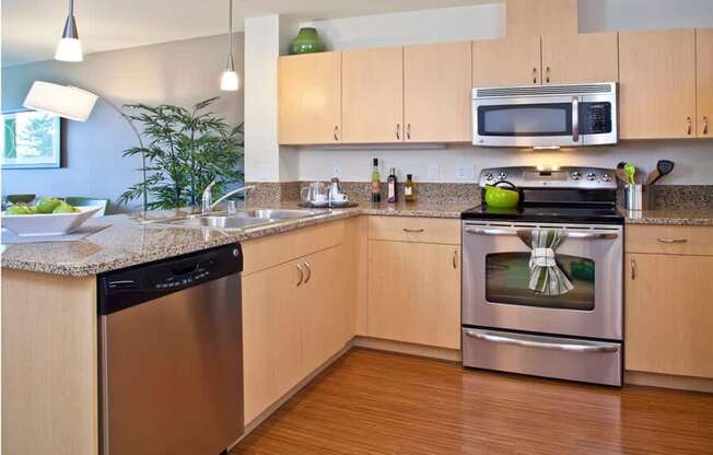 Apartments in Bellevue WA - Metro 112 Apartments - stainless steel appliances