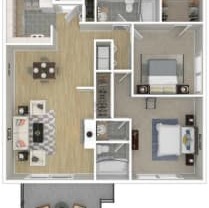 Partner-provided photo for $1986 unit