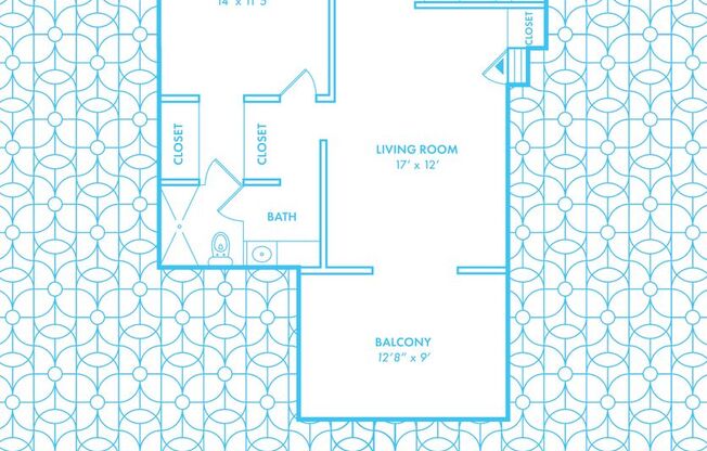 1 bed, 1 bath, 650 sqft, $2,895, Unit 20 - Furnished w WD
