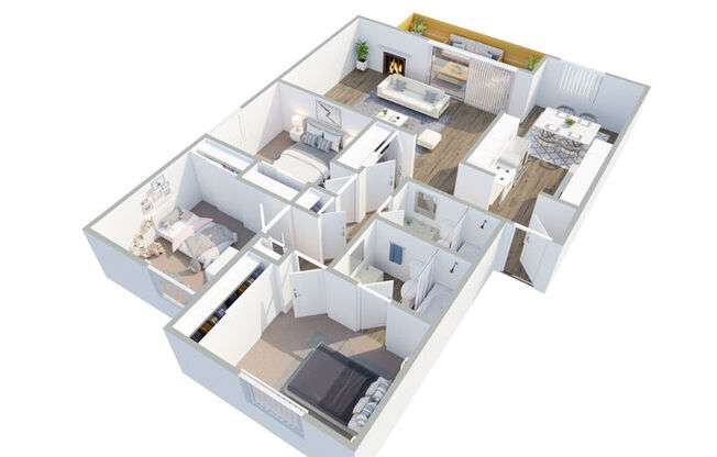 3 beds, 2 baths, 1,152 sqft, $2,055