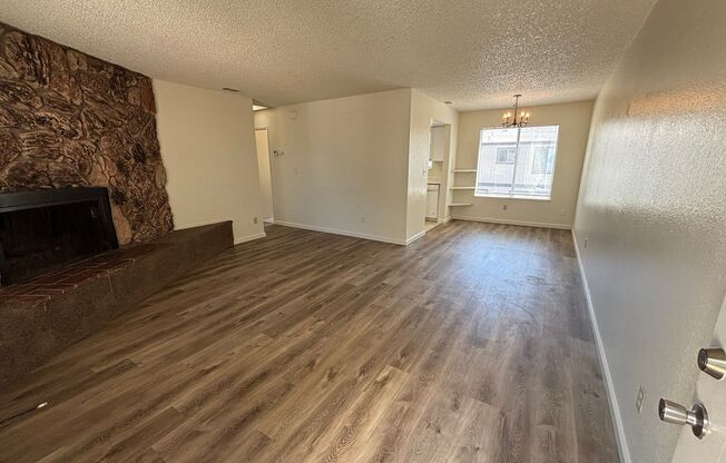 Two Bedroom, Two Bathroom Second Floor Apartment