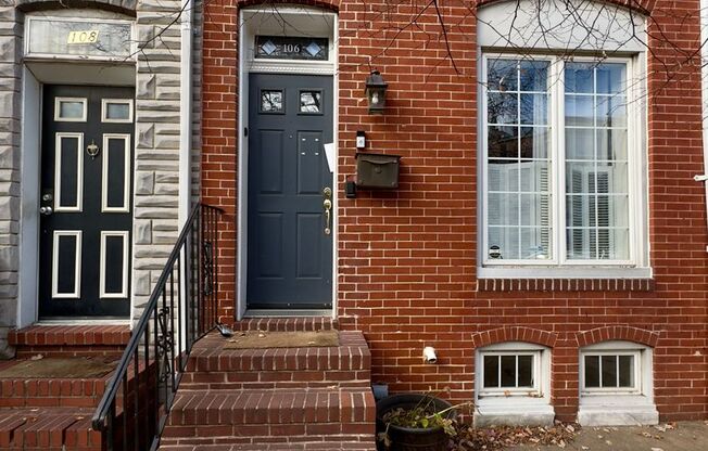 Inviting 3Bed/3Bath Townhome with Modern Upgrades in Historic Setting in Upper Fells Point