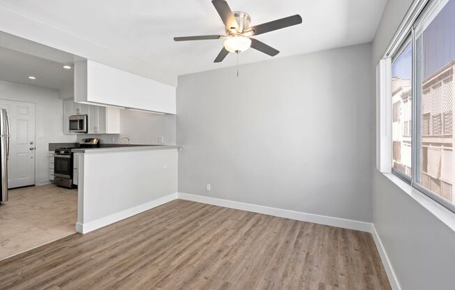Dinning Room in Valley Village Apartments