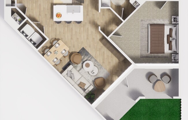 1 bed, 1 bath, 794 sqft, $1,595