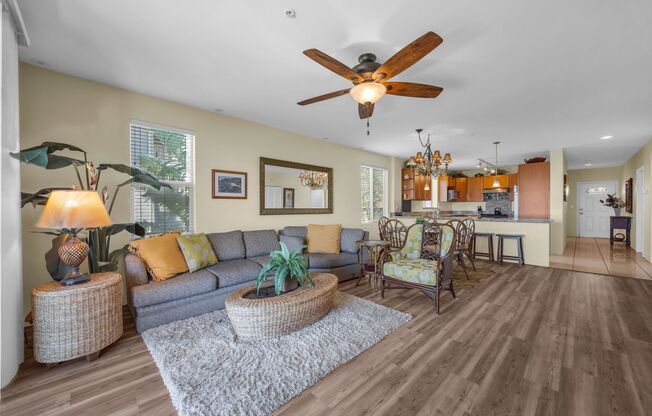 Furnished 3BR Condo at Opukea – Central A/C, 2 Parking Stalls, Prime Lahaina Location