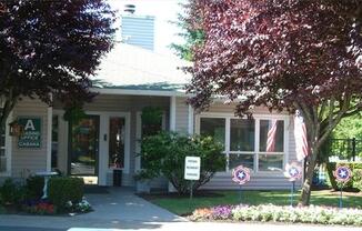 Clubhouse exterior