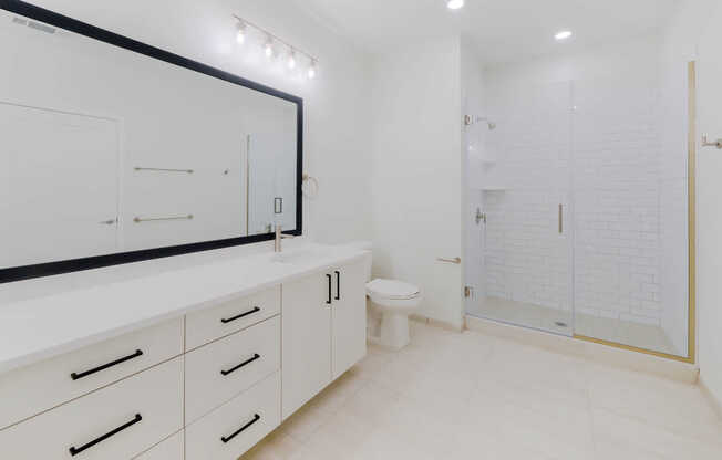 Bathroom with Double Vanity