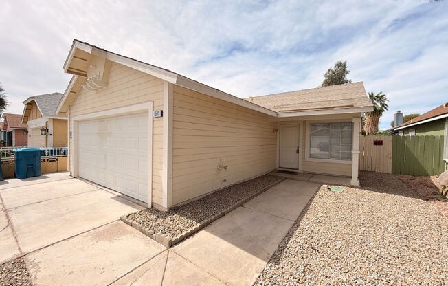 Welcome to this charming single-story home located in the Sunrise Manor!