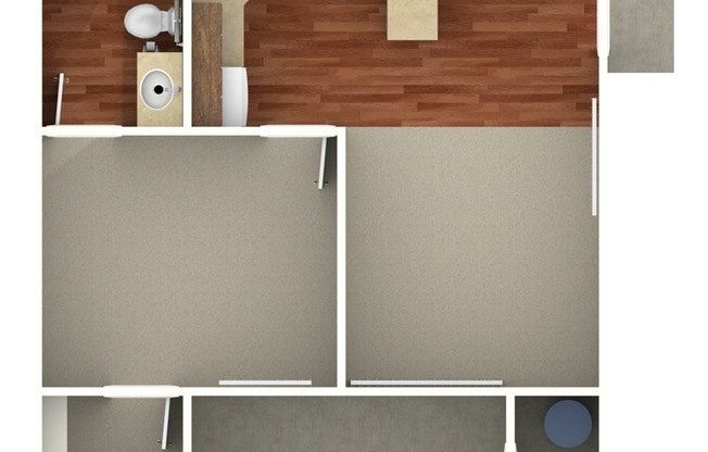 1 bed, 1 bath, 467 sqft, $750