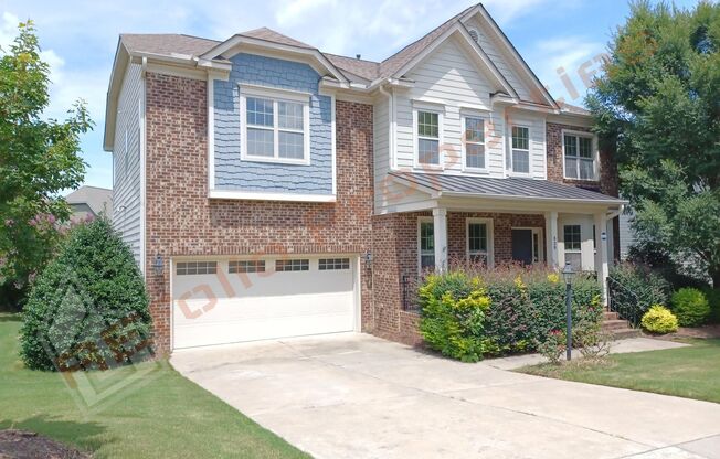Lovely 5 Bedroom 4 Bathroom Single Family Home w/ 1st Floor Guest suite and 2-Car Garage @ Stonewater, Cary. Available Now!