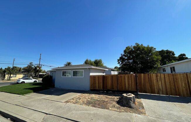 Huge yard with 4 car garage! Newly Remodeled 4-Bedroom Home with RV Parking, minutes to BART