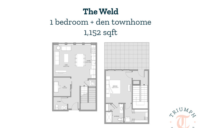 1 bed, 1 bath, 1,152 sqft, $1,819, Unit 407